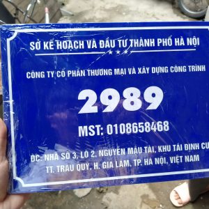 Biển Công Ty Mica