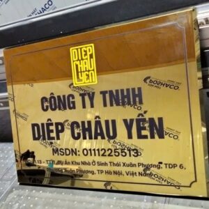 Biển INOX Xước in UV Biển INOX Xước in UV