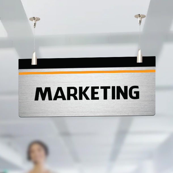 Biển phòng ban thả trần