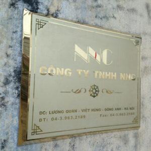 Mẫu Biển Công Ty Đẹp